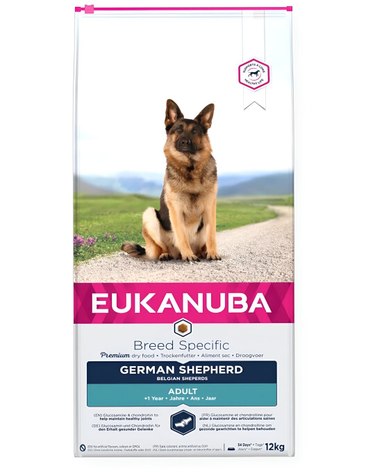 Image of Eukanuba Breed Specific German Shepherd [Вреќа 12кг]