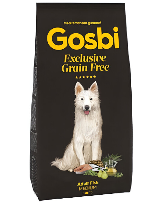 Image of Gosbi EXCLUSIVE GRAIN FREE Adult Fish Medium