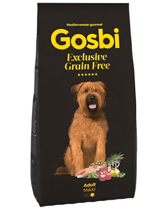 Image of Gosbi EXCLUSIVE GRAIN FREE Adult Maxi [Вреќа 12кг]