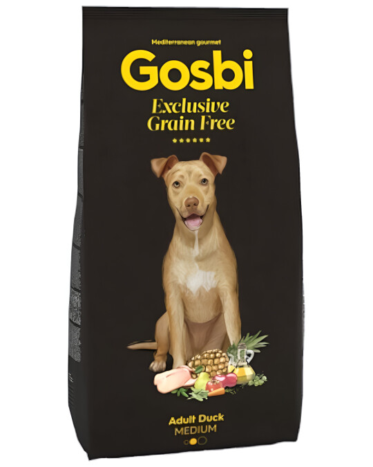 Image of Gosbi EXCLUSIVE GRAIN FREE Adult Duck Medium