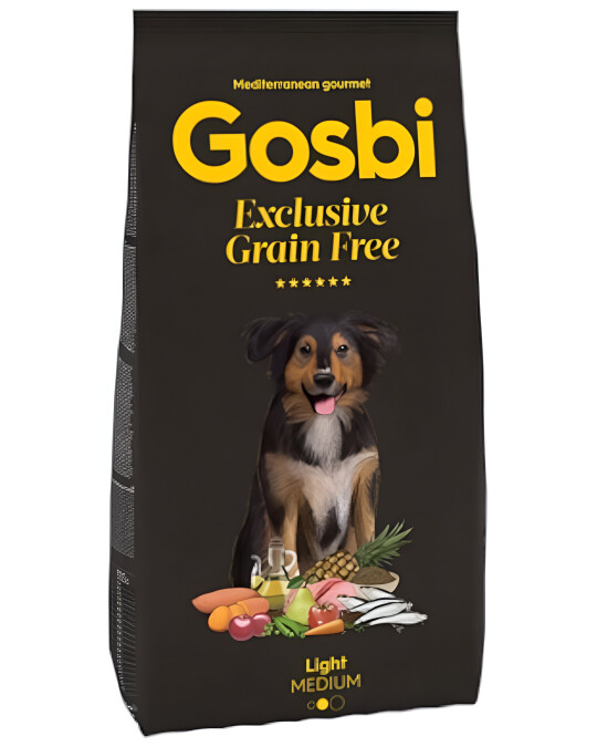 Image of Gosbi EXCLUSIVE GRAIN FREE Light Medium
