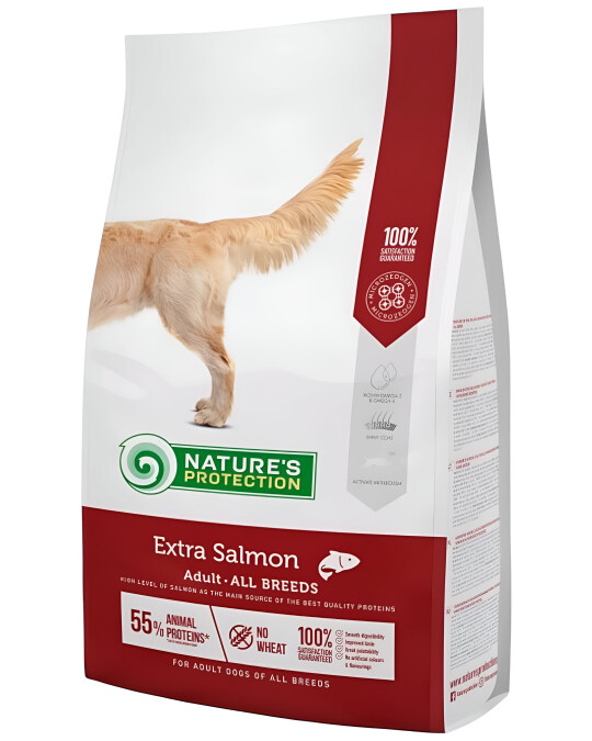 Image of Nature’s Protection Adult Extra Salmon [Вреќа 18кг]