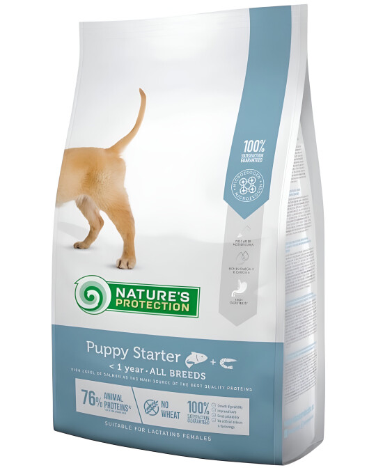 Image of Nature’s Protection Puppy Starter Salmon with Krill [Вреќа 18кг]