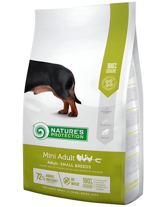 Image of Nature’s Protection Mini Adult Poultry with Krill [Вреќа 18кг]