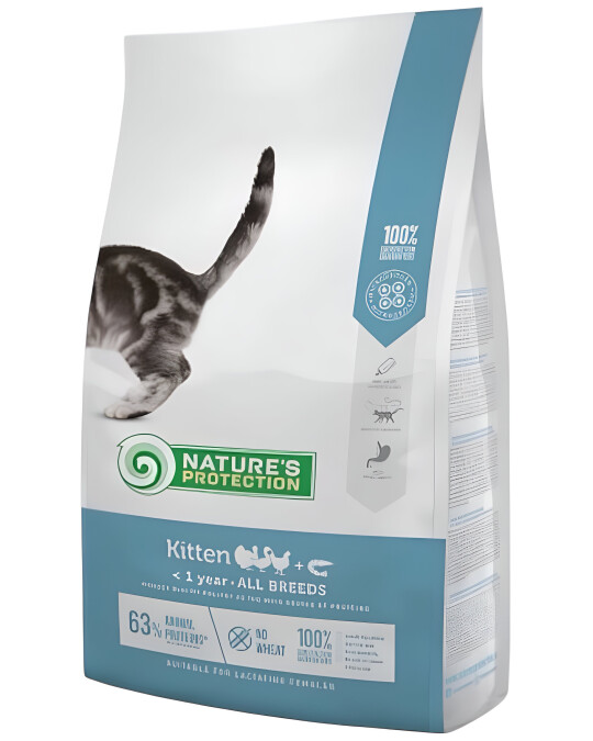 Image of Nature’s Protection Kitten Poultry with Krill [Вреќа 18кг]