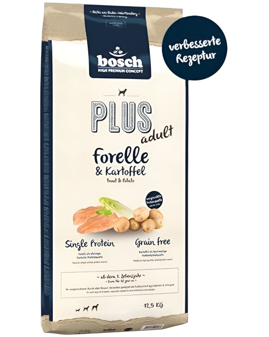 Image of Bosch HPC Soft / Plus – Adult Trout & Potato [Вреќа 12,5кг]