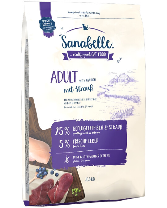 Image of Bosch Sanabelle Adult Ostrich [Вреќа 10кг]