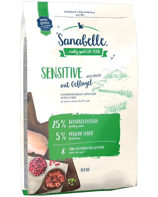 Image of Bosch Sanabelle Sensitive Chicken [Вреќа 10кг]