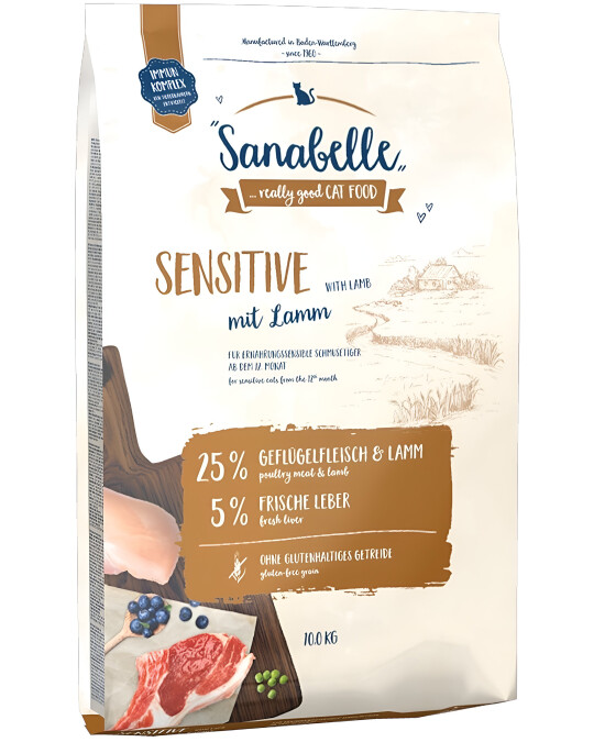 Image of Bosch Sanabelle Sensitive Lamb [Вреќа 10кг]