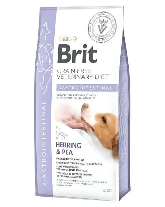 Image of Brit Grain-free Veterinary Diet Gastrointestinal - Ветеринарна медицинска диета за кучиња со дигестивни нарушувања