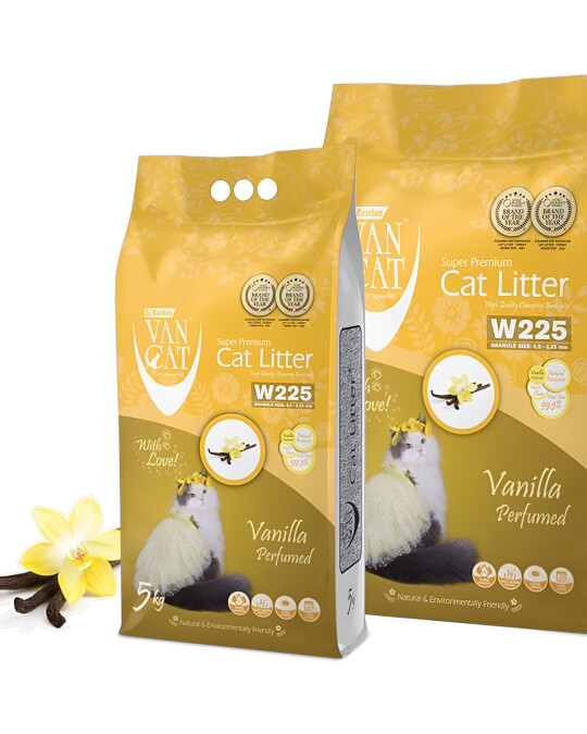 Image of Van Cat Superpremium – Песок за мачиња со мирис на ванила [Кеса 11.8л]