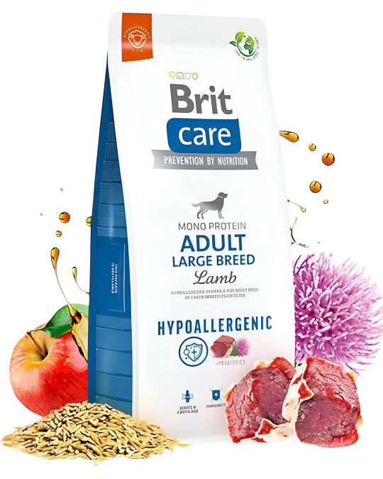 Image of Brit Care Dog Hypoallergenic Adult Large Breed [Вреќа 12кг]