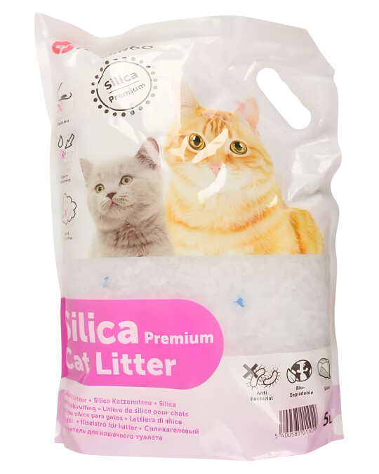Image of Flamingo Extra Fine – Премиум силиконски песок за маче [Кеса 5л]