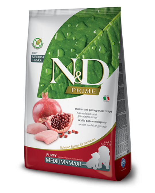 Image of N&D Prime Dog Chicken & Pomegranate Puppy Medium & Maxi