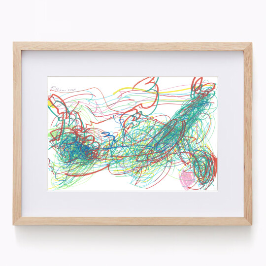 Image of Цртеж бр. 2 од серијата „Интерпретации“