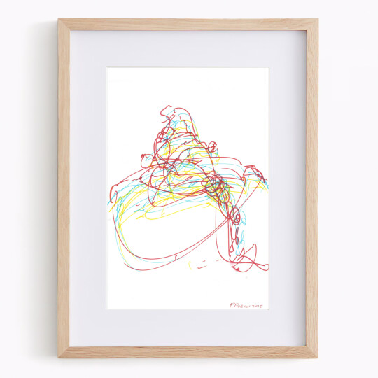 Image of Цртеж бр. 5 од серијата „Интерпретации“