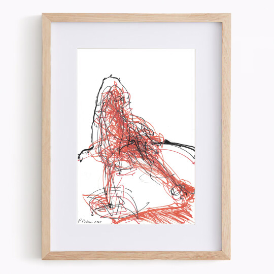 Image of Цртеж бр. 6 од серијата „Интерпретации“