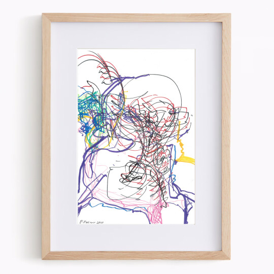 Image of Цртеж бр. 8 од серијата „Интерпретации“