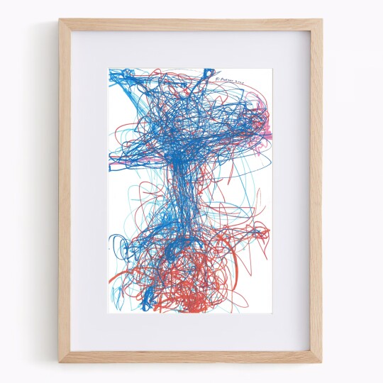 Image of Цртеж бр. 9 од серијата „Интерпретации“