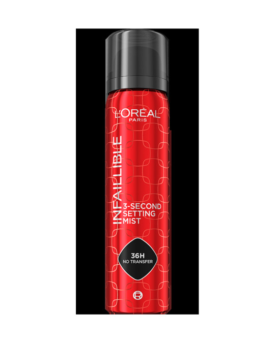 Image of L`OREAL PARIS Infaillible 3-second setting mist спреј за фиксирање на шминка