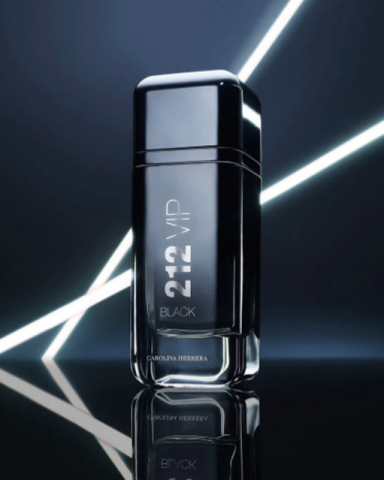 Image of CAROLINA HERRERA 212 Vip Black Men Elixir парфем за мажи
