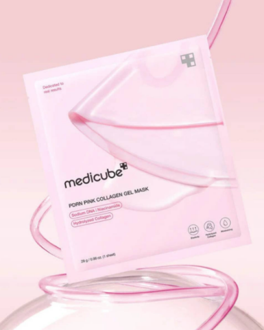 Image of MEDICUBE PDRN Pink Collagen гел маска за лице 28г