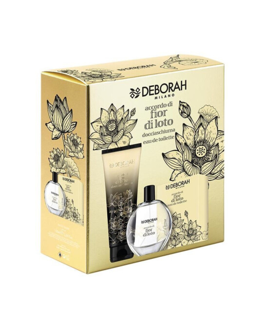 Image of DEBORAH MILANO Lotus Flower сет тоалетна вода 100мл+гел за туширање 250мл