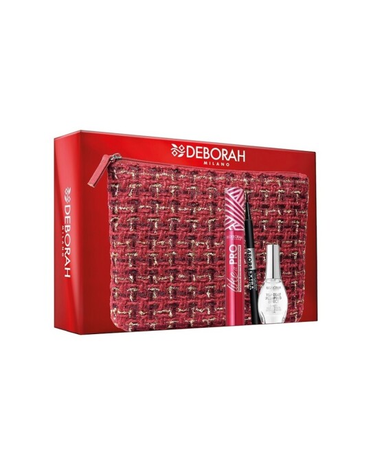 Image of DEBORAH MILANO Pochette 08 сет од маскара за трепки+туш за очи+гел лак за нокти