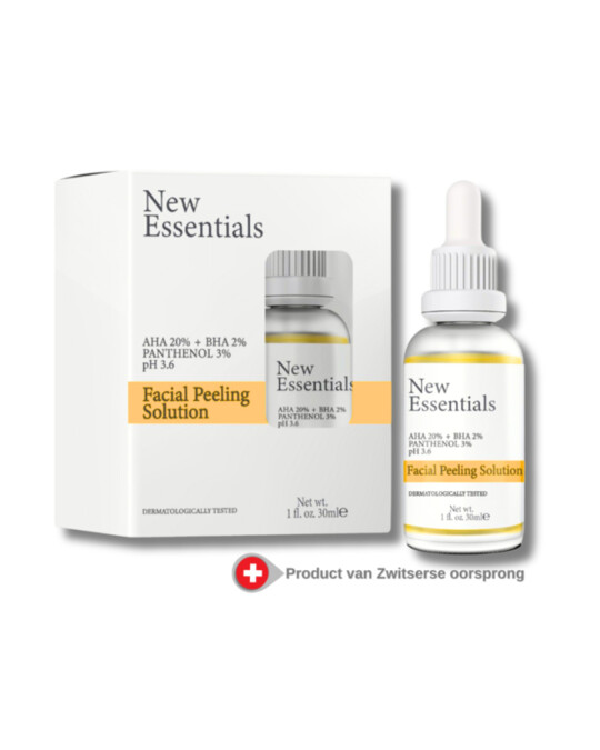 Image of NEW ESSENTIALS Revitalizing & Skin Tone Equalizing Peeling Serum пилинг серум за лице 30мл