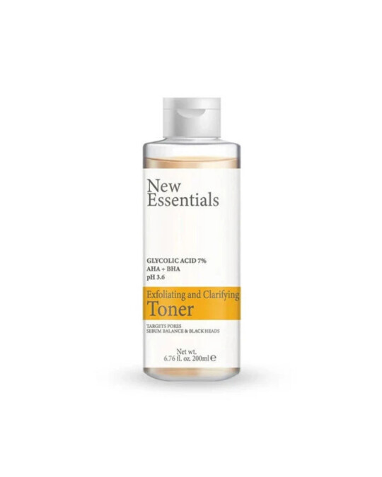 Image of NEW ESSENTIALS Exfoliating and Clarifying Toner тоник за лице 200мл