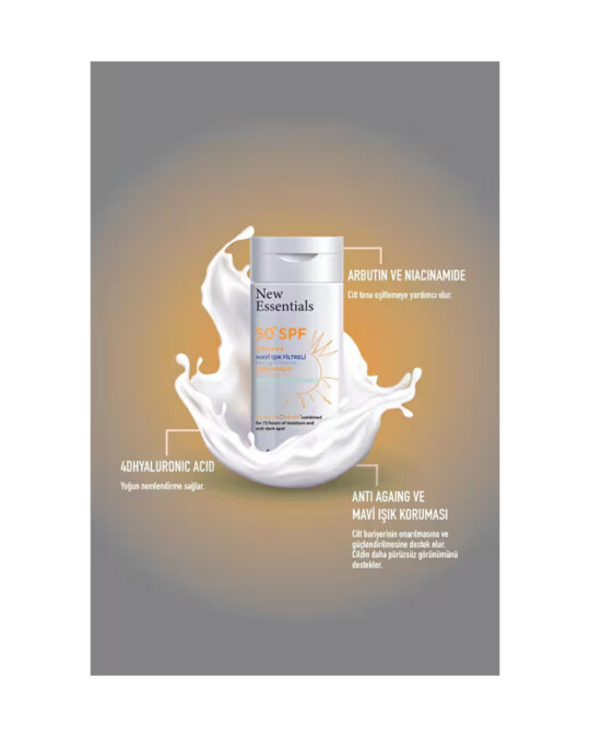 Image of NEW ESSENTIALS Anti-Blemish SPF 50 PA++++ Protection Sun Care крема за заштита од сонце 50мл