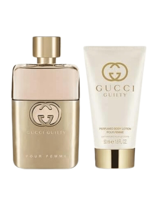 Image of СЕТ GUCCI Guilty парфем за жени 50мл+лосион за тело 50мл
