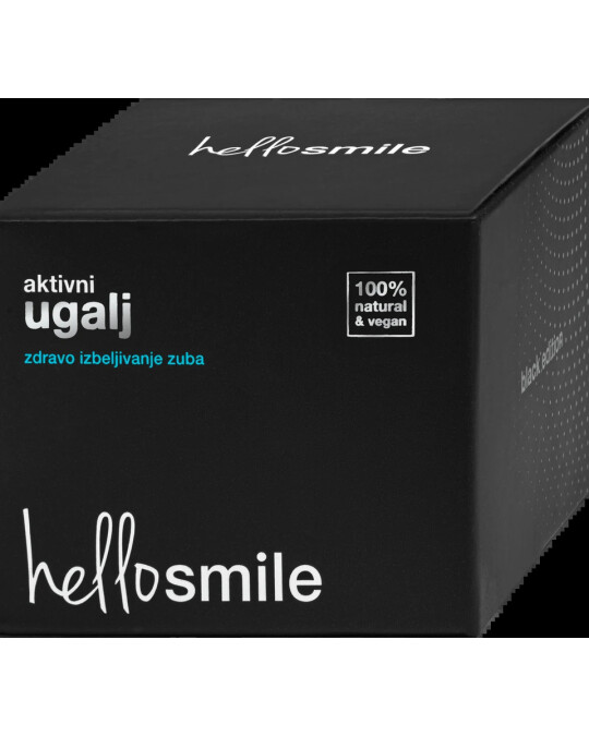 Image of HELLO SMILE Активен јаглен за избелување на заби 17г