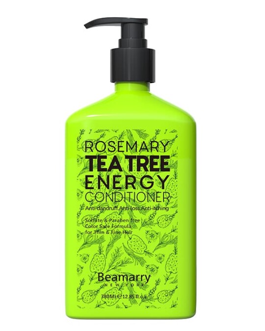Image of Rosemary Tea Tree Energy регенератор за чувствителен скалп, против првут и против опаѓање 380мл