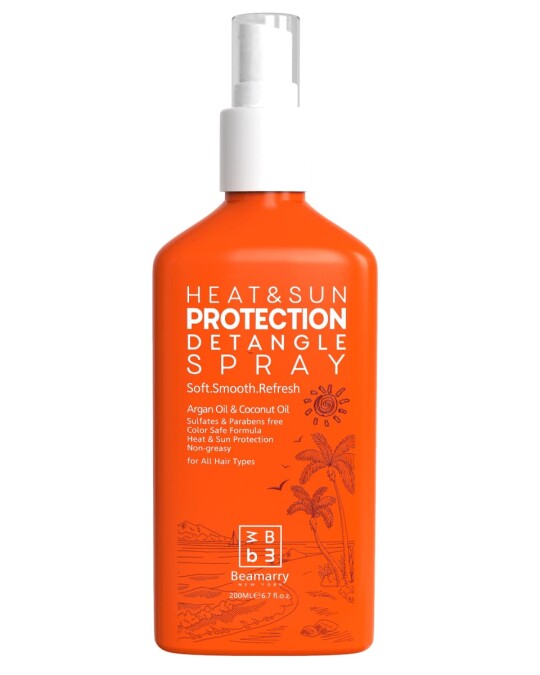 Image of Heat & Sun Protection спреј за расчешлување со заштитен фактор од сонце и топлина 200мл