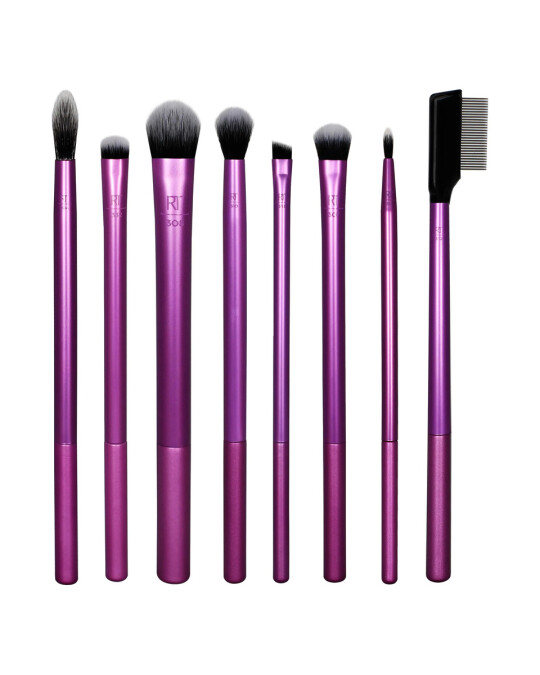 Image of REAL TECHNIQUES 8 Piece Everyday Eye Makeup Brush Kit сет со 8 четки за очи