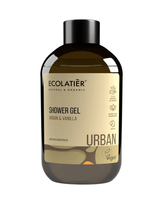 Image of ECOLATIER Urban Argan&Vanilla гел за туширање 600мл