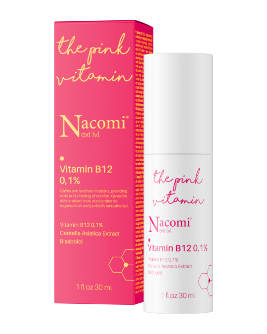 Image of NACOMI Vitamin B12 0.1% серум за лице 30мл