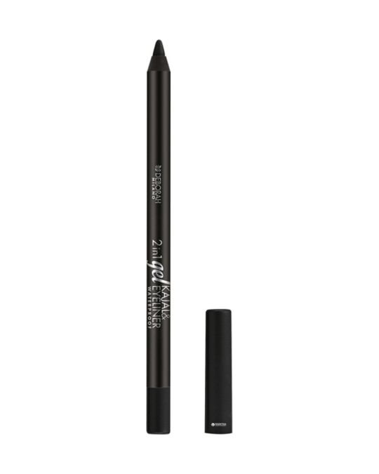 Image of DEBORAH Milano 2in1 Gel Kajal &eyeliner waterproof молив за очи 1
