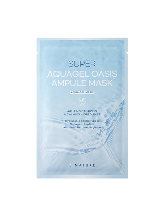 Image of S.NATURE Aquagel Oasis Ampoule маска за лице 30мл