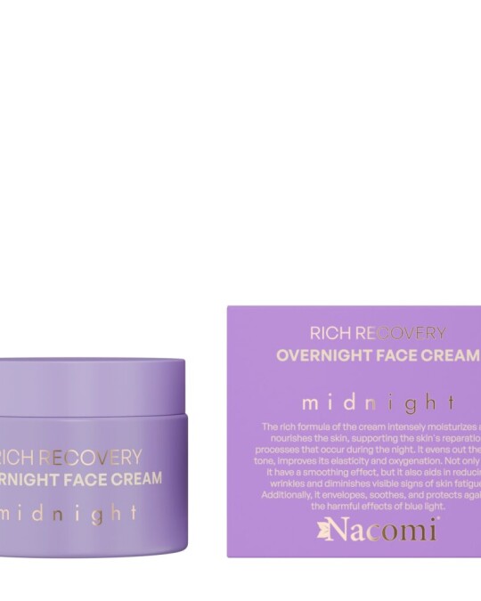 Image of NACOMI Rich Recovery Overnight крема за лице 40мл