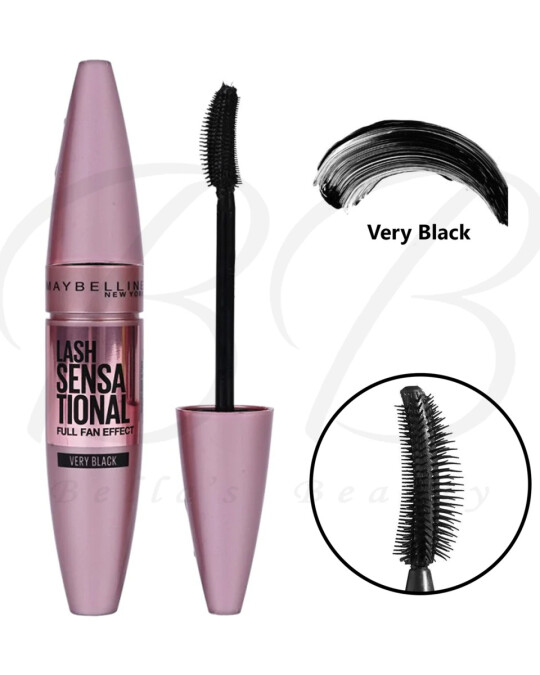 Image of MAYBELLINE Lash Sensation Mascara Very Black маскара за очи