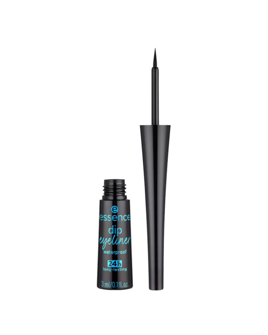 Image of ESSENCE Eyeliner Dip Eyeliner 24h Waterproof водоотпорен туш за очи бр 01
