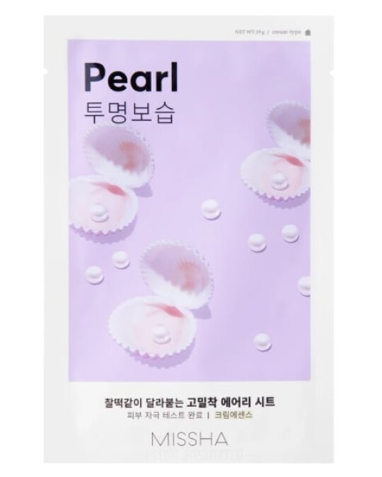 Image of MISSHA Airy Fit Pearl Sheet маска за лице 19г