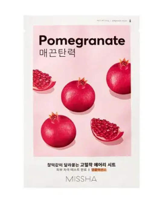 Image of MISSHA Airy Fit Pomegranate Sheet маска за лице 19г
