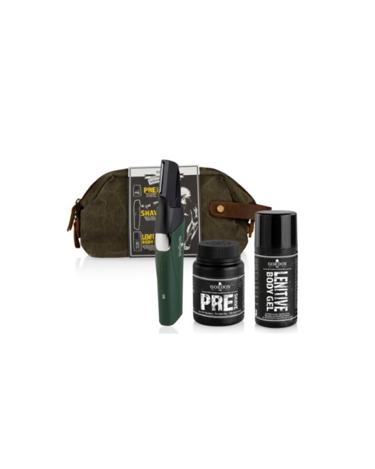 Image of GORDON Intime Shaver Universal Shaving Set сет за бричење на интимна зона за мажи