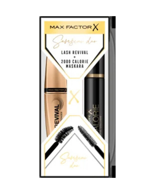 Image of MAX FACTOR False Lash Effect +2000 Calorie Сет од 2 црни маскари за очи