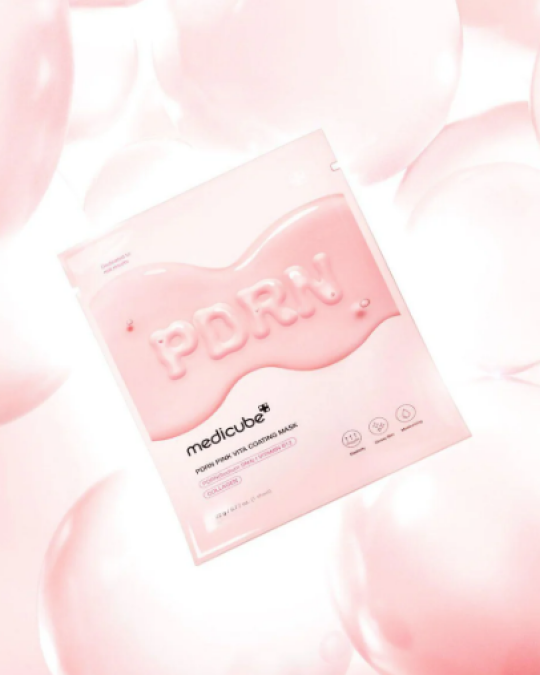 Image of MEDICUBE PDRN Pink Vita Coating маска за лице 22г