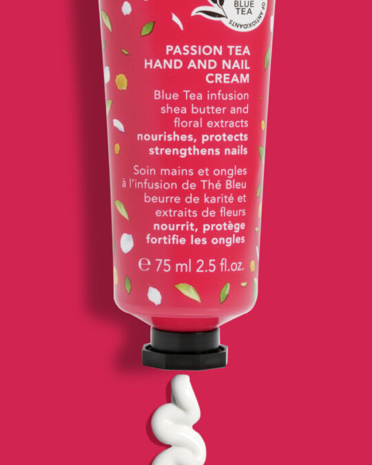 Image of TEAOLOGY Passion Tea хидратантен крем за раце и нокти за мека и негувана кожа 75мл