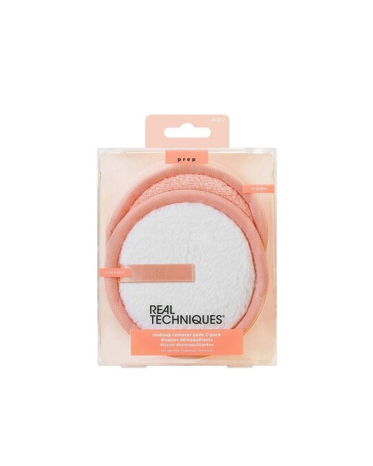 Image of REAL TECHNIQUES Makeup remover Pads 2 Pack сет од две сунѓерчиња за отстранување шминка